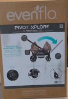 As New in Box Evenflo Pivot Xplore All-Terrain Stroller Wagon, Retail's for $599.99