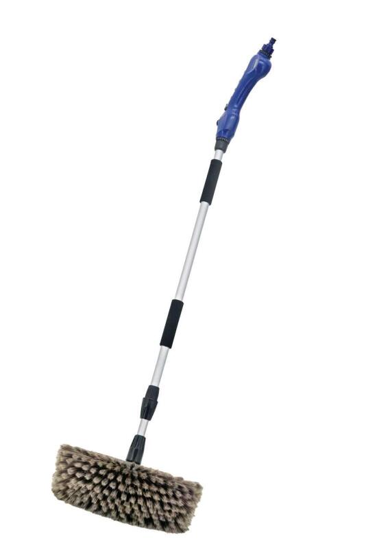 New - SIMONIZ 3pc. Flow-Through Wash Brush with 56-in Extendable Handle . Retail $40