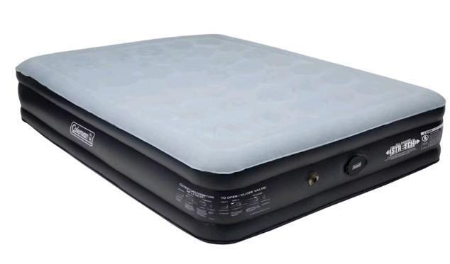 Coleman SupportRest Double-High Airbed, Air Mattress with Rechargeable Pump, Queen, Retail's for $209.99