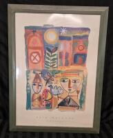 Framed Art Poster "Choices" by Lara Harwood 31 by 23"