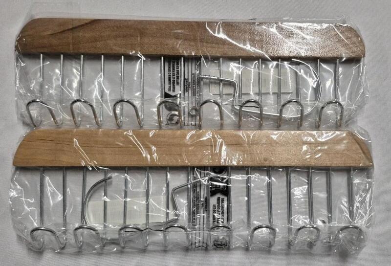 2 New Belt, Scarves, Ties, Purse Hangers 11" Long & 3.5" Wide