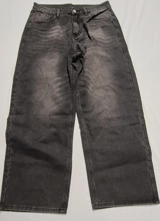 New sz S Men's Wide Leg Jeans 30" Waist & 27" Inseam