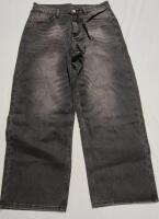 New sz S Men's Wide Leg Jeans 30" Waist & 27" Inseam