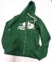 New Mens Sz. Small "Future" String Zipper Hoodie