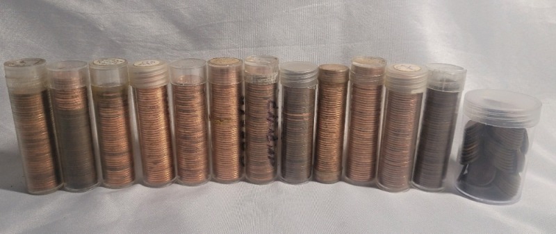 650+ Canadian Penny Lot , Various Dates & Condition