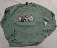 New Size Medium "Cowboy Christmas Tree" Sweater