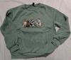 New Size Medium "Cowboy Christmas Tree" Sweater