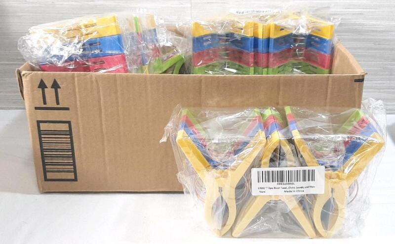 Lot of 50+ Large Laundry Clips