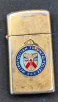 Vintage(1992) Toronto Metropolitan Police Zippo Lighter. Both Parts Made in Niagara Falls Ontario