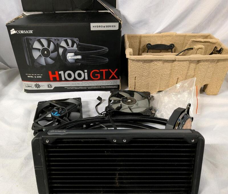 Corsair H100i GTX Liquid Cooling System.