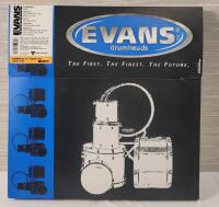 New - Evans Genera G2 14" Clear 2-Ply Batter Head Drumhead . TT15G2