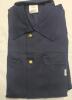 New - Honeywell North Protective Wear Men's Size 48T (XL) Navy Blue Button-Up Coveralls . - 2