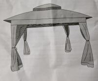 As New Coolspot Pop Up Canopy with Netting 11ft x 11ft.