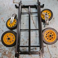 As New Rock and Roller Cart. Missing Hardware to attach Wheels. 34" Long