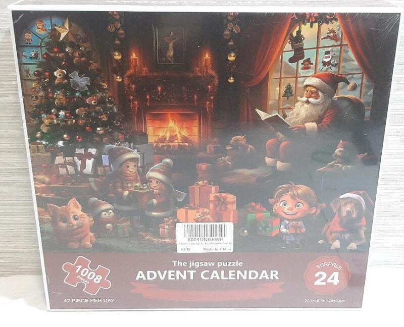 New 1008pc Advent Calendar Jigsaw Puzzle