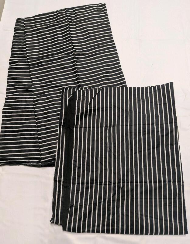 New Bedding Lot. 2 Pillowcases with Matching Duvet Cover. Cover Measures 88" by 104"