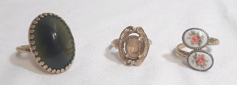 3 New Sarah Coventry Rings