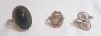 3 New Sarah Coventry Rings
