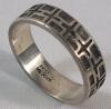 Two (2) Mexico Silver Rings , Both Size 12 - 3