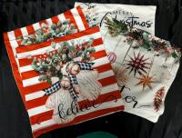 4 Throw Pillow Pillow Cases. 17" by 18"