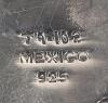 Two (2) Mexico Sterling Silver Brooches . See photos for size - 3