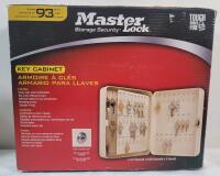 MasterLock Storage Security 93-Key Key Cabinet . Measures 10"&times;12"