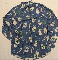 New Large Mens Manfinity Button Up Shirt.