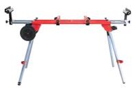 New - BENCHMARK Mitre Saw Stand w/Wheels . Height adjustable from 34.3" to 38.2", length extendable from 46.5" to 78" .