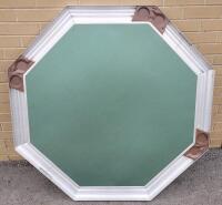 Aluminum 8-Sided 42"&times;42"&times;27 &frac34;" Folding Leg Card Table .