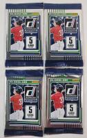 2025 Panini Donruss MLB Baseball Sealed Trading Card Wax Packs , Four (4) Packs