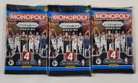 2023-24 Panini Prizm Monopoly NBA Basketball Sealed Trading Card Wax Packs , Three (3) Packs