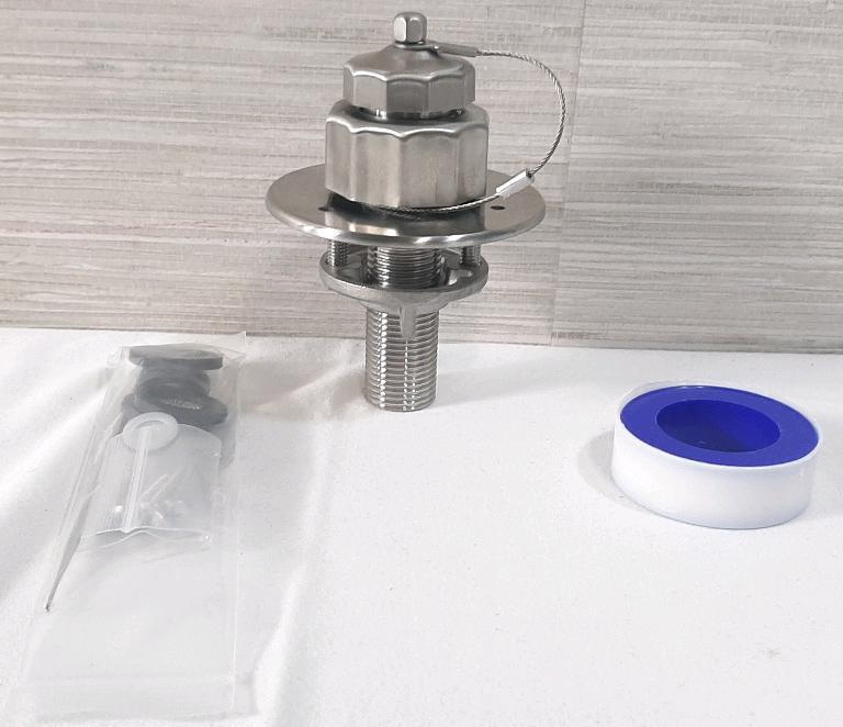 New RV City Water Inlet w/ Installation Tools