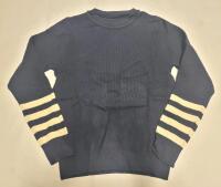 New - Women's Size Large Shein Navy Blue w/White Strips Sweater .