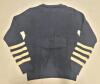 New - Women's Size Large Shein Navy Blue w/White Strips Sweater .
