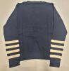 New - Women's Size Large Shein Navy Blue w/White Strips Sweater . - 2