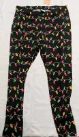 New Size 14-16 Womens Bloomchic Festive Leggings.