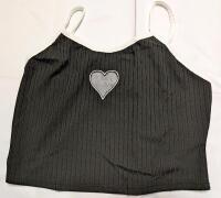 New Women's Size 1XL Thin Strap Tank Top.