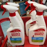 4 New Nature's Miracle Litter Box Odor Remover. Retails for $18 ($72 total.)