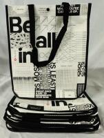 10 New Lululemon Reusable Bags with Buttoned Top, 17&rdquo; x 14&rdquo; x 6&rdquo;