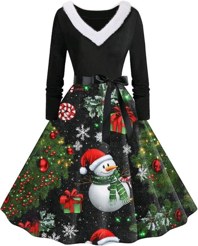 New sz XL Women's Holiday Dress