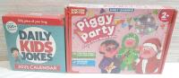 New Daily Kids Jokes 2025 Calendar & Piggy Party Game