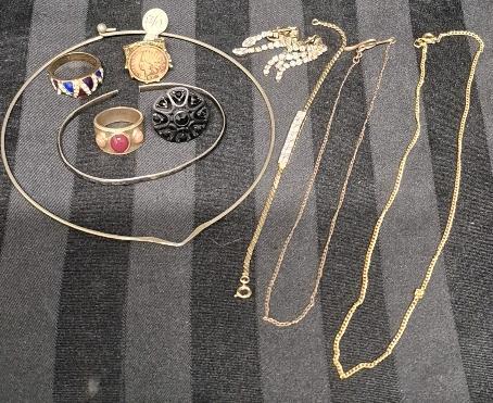 Vintage & Modern Jewelry- Necklaces, Rings, Earrings & A Bracelet