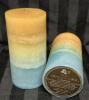 Lovely Home Decor Centerpiece - Ceramic Tray, Candles & Glass Beads - 4