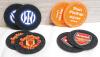 Lot of Hubcaps, Car Key Holders - 3