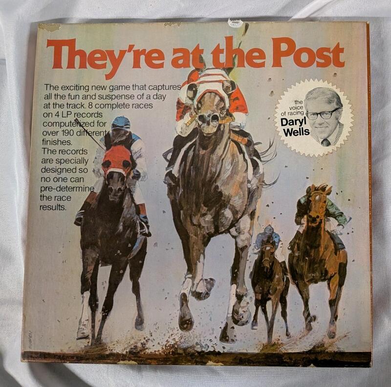 As Is Vintage They're Past the Post Board Game.
