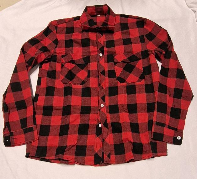 New sz Small Men's Plaid Top