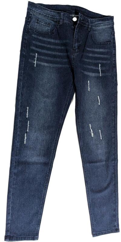 New Size 32 Waist Men's Cotton Blend Blue Jeans