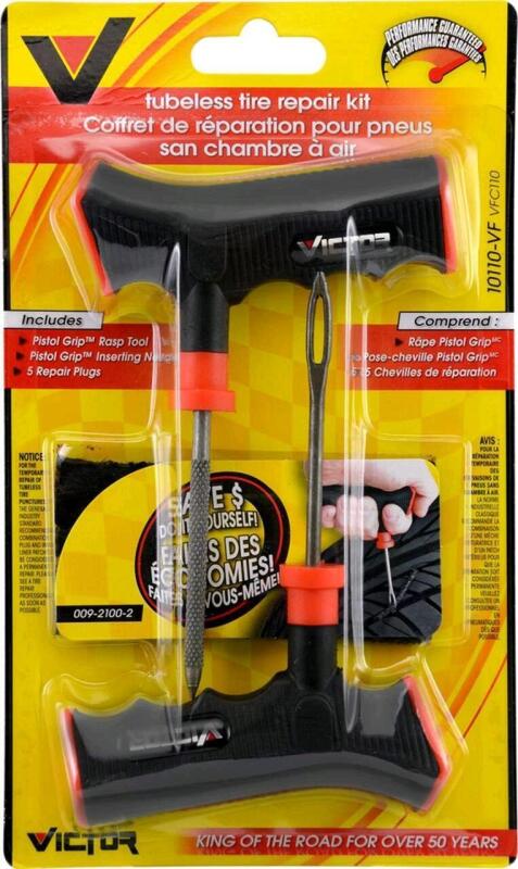 New Victor Premium Tubeless Tire Repair Kit Retails for $13.99