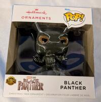 New Black Panther Funko Pop Ornament. Ornament measures approximately 2.75" Tall