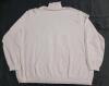 New Men's Size 5XL Manfinity Turtle Neck Sweater , White .